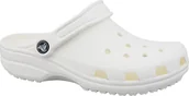 Klapki i japonki damskie - Crocs Crocs Classic Clog 10001-100 białe 41/42 - miniaturka - grafika 1