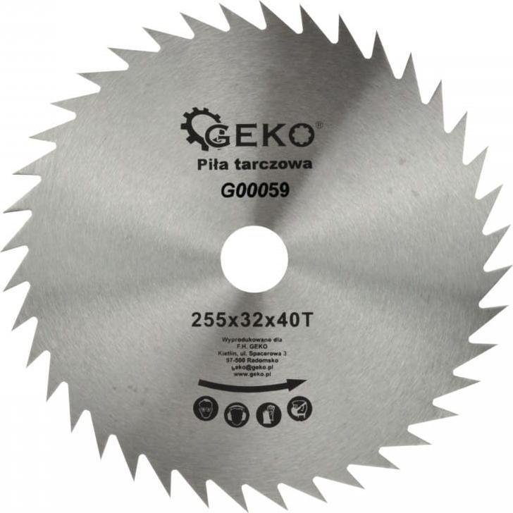 Geko TARCZA DO DREWNA 250X32X40T B/W G00059