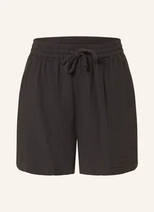 Only Szorty Muślinowe schwarz - ONLY - Spodnie sportowe damskie - miniaturka - grafika 1