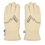Rękawice narciarskie - Rękawice narciarskie Roxy Eaststorm ERJHN03249 Beżowy - miniaturka - grafika 1