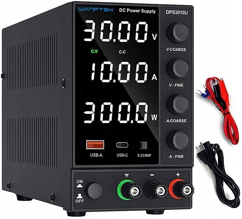 UPS Azo Zasilacz laboratoryjny WANPTEK DPS3010U 0-30V 0-10A