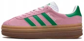 Moda i Uroda OUTLET - 38 2/3 Buty Damskie Adidas Gazelle Bold różowe na platformie IE0420 - miniaturka - grafika 1