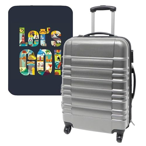 WELL HOME MOBILIARIO & DECORACIÓN Zestaw walizek 64x45x28cm z etui ochronnym 