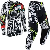 Odzież motocyklowa - Leatt Zestaw Motocross dla dzieci i chłopców, Wielobarwny, XL - miniaturka - grafika 1