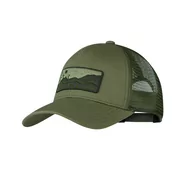 Czapki męskie - Czapka z daszkiem Buff Explore Trucker Cap wate forest - L/XL - miniaturka - grafika 1
