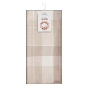 Komplet Ścierek 2szt 50 x 90 Bawełna Mona Beż - Ściereczki, gąbki, czyściki - miniaturka - grafika 1