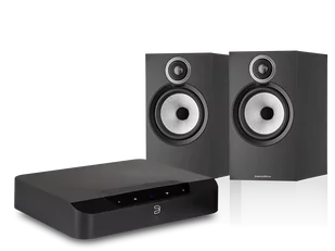 Bluesound POWERNODE EDGE (czarny) + 606 S3 (czarny) - Zestawy stereo - miniaturka - grafika 1