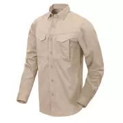 Odzież taktyczna i umundurowanie - Koszula z długim rękawem Helikon-Tex Defender Mk2 - PolyCotton Ripstop - khaki - miniaturka - grafika 1