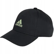 Czapki i chusty sportowe męskie - Czapka z daszkiem adidas LK Cap czarna IN3327 Dorośli M/L - miniaturka - grafika 1