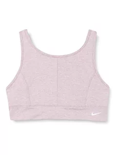 Koszulki i topy damskie - Nike Unisex Df Swsh Luxe Top dziecięcy, Plum Fog/White/Lt Lemon Twist/, 128 - grafika 1