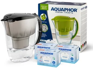 Dzbanek Filtrujący Aquaphor Jasper + 3 Wkłady - Dzbanki filtrujące - miniaturka - grafika 1
