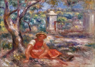 Galeria Plakatu, Plakat, Girl at the Foot of a Tree, Pierre-Auguste Renoir, 50x40 cm - Plakaty Galeria Plakatu, Plakat, Girl at the Foot of a Tree, Pierre-Auguste Renoir, 50x40 cm - Plakaty - miniaturka - grafika 1