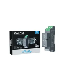Shelly 2-kanałowy przekaźnik na szynę DIN Qubino Pro 2 - Systemy inteligentnych domów - miniaturka - grafika 1