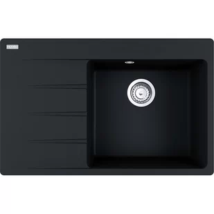 Franke Zlew Centro CNG 611-78 TL komora LEWA onyx 114.0633.150 - Zlewozmywaki - miniaturka - grafika 1