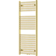 Grzejniki łazienkowe - Mexen Hades grzejnik łazienkowy 1200 x 500 mm, 450 W, złoty - W104-1200-500-00-50 - miniaturka - grafika 1