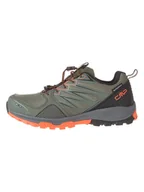 Buty trekkingowe męskie - CMP Buty turystyczne "Atik Fast" w kolorze oliwkowo-szaro-pomarańczowym - miniaturka - grafika 1