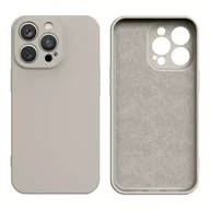 Etui i futerały do telefonów - Etui na telefon Silicone Case do Samsung Galaxy S23 Plus silikonowy pokrowiec beżowe - miniaturka - grafika 1