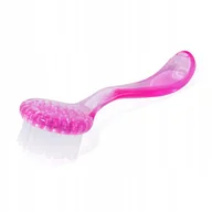 Akcesoria do paznokci - Szczotka Szczoteczka Do Pyłu Rąk I Manicure Różowa - miniaturka - grafika 1