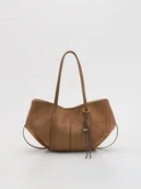 Torebki damskie - Reserved - Torebka na ramię - brązowy - miniaturka - grafika 1