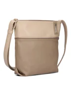 Torebki damskie - Zwei Torebka w kolorze jasnobrązowo-beżowym - 29 x 27 x 8 cm - miniaturka - grafika 1