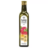 Syropy i koncentraty owocowe - OLEOFARM Syrop na miodzie malina, 250ml - miniaturka - grafika 1