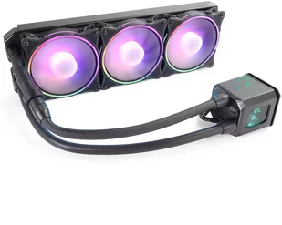 Alphacool Eisbaer 360 Aurora 1.1 ARGB AiO Wasserkhlung - 360mm, schwarz - Chłodzenie wodne - miniaturka - grafika 1