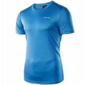 Koszulki męskie - Koszulka Męska Termoaktywna HI-TEC SIBIC na siłownię do biegania fitnes L - miniaturka - grafika 1