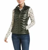 Kamizelki jeździeckie - Ariat Kamizelka damska IDEAL 3.0 DOWN AW20 - prairie - miniaturka - grafika 1