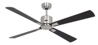 Wentylatory sufitowe - Energooszczędny wentylator sufitowy z pilotem Eco Neo III WiFi 132 cm chrom szczotkowany Wenge / srebrnoszare łopatki - miniaturka - grafika 1