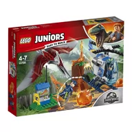 Klocki - LEGO JUNIORS JURASSIC WORLD UCIECZKA PRZED PTERANODONEM 10756 - miniaturka - grafika 1