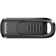 Pendrive - SanDisk Ultra Slider 256GB USB 3.2 Typ C Czarny SDCZ480-256G-G46 - miniaturka - grafika 1