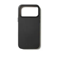 Etui i futerały do telefonów - Mujjo Leather Case Etui skórzane do iPhone 17 Pro Max kompatybilne z MagSafe - Czarne - miniaturka - grafika 1