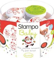 Zabawki kreatywne - Aladine Stempelki Boże Narodzenie 4 szt. - miniaturka - grafika 1