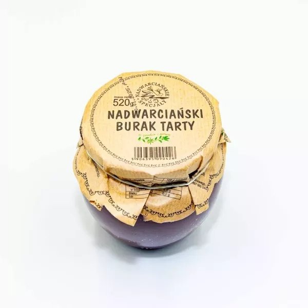 BURAKI TARTE NATURALNE Nadwarciański Burak tarty 520g
