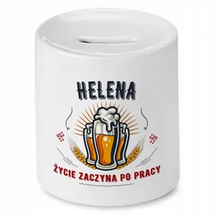 Skarbonka dla Heleny na Urodziny Idealny Prezent z Nadrukiem ze Zdjęciem - Skarbonki - miniaturka - grafika 1