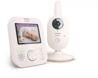 Elektroniczne nianie i monitory oddechu - Philips Avent Video Baby Monitor Zaawansowana technologia SCD881/26 - miniaturka - grafika 1