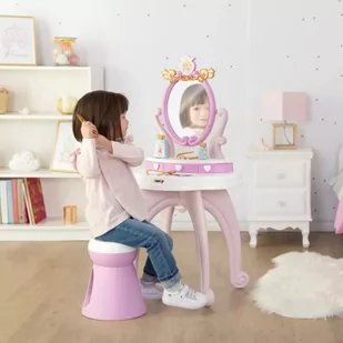 Smoby Disney Princess Toaletka 2w1 + 10 akcesoriów - Zabawy w naśladowanie dorosłych - miniaturka - grafika 3