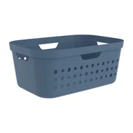 Kosze na bieliznę - Kosz na pranie Jona Rotho, 39 L, niebieski - miniaturka - grafika 1