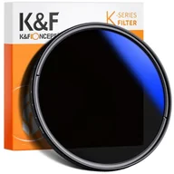 Filtry fotograficzne - K&F Concept K Series ND2-ND400 Filtr kamery o neutralnej gęstości 3,7 cm - miniaturka - grafika 1
