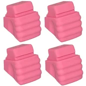 Akcesoria do skatingu - Hamulec do rolek Raven Princess różowy PVC 4 szt - miniaturka - grafika 1