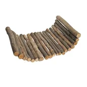 Karma dla gryzoni - AniOne Drewniany mostek dla gryzoni i innych małych zwierząt 9 w 1 L - miniaturka - grafika 1