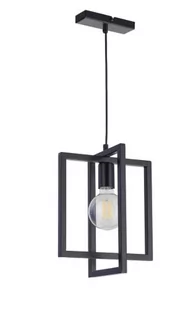 Sigma LAMPA wisząca EDEN 32231 metalowa OPRAWA prostokątne ramki ZWIS do salonu czarny 32231 - Lampy sufitowe - miniaturka - grafika 1