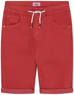 Spodenki damskie - Pepe Jeans Joe szorty chłopięce, Czerwony (Studio Red), 8 lat - miniaturka - grafika 1