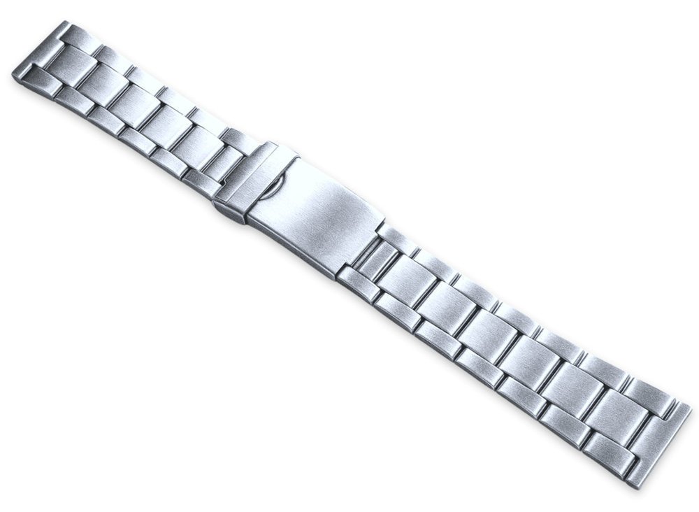 Bransoleta stalowa do zegarka 20 mm Lavvu LS2BS20 srebrna zwężana o 4 mm