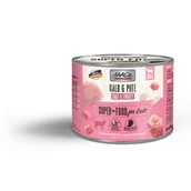 Mokra karma dla kotów - MAC's mokra karma dla kota Adult Cielęcina i indyk 6x200 g - miniaturka - grafika 1