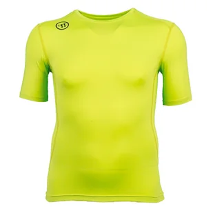 Koszulka męska Warrior  Compression SS Senior L, Zielona - Koszulki sportowe męskie - miniaturka - grafika 1