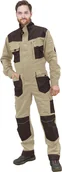 Odzież robocza - KOMBINEZON OCHRONNY LHOLLMAN LH-FMN-O; BEŻOWO-BRĄZOWO-CZARNY (56) - miniaturka - grafika 1