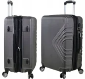 Walizki - Duża walizka XL z poszerzeniem firmy SunBag model APUS 8082 EX - miniaturka - grafika 1