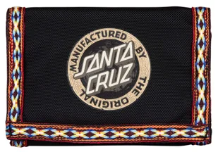 portfel SANTA CRUZ Carved MFG Wallet Black - Portfele - miniaturka - grafika 1
