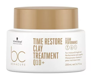 Schwarzkopf Schwarzkopf BC Time Restore maska glinkowa do włosów dojrzałych 200ml - Maski do włosów - miniaturka - grafika 1